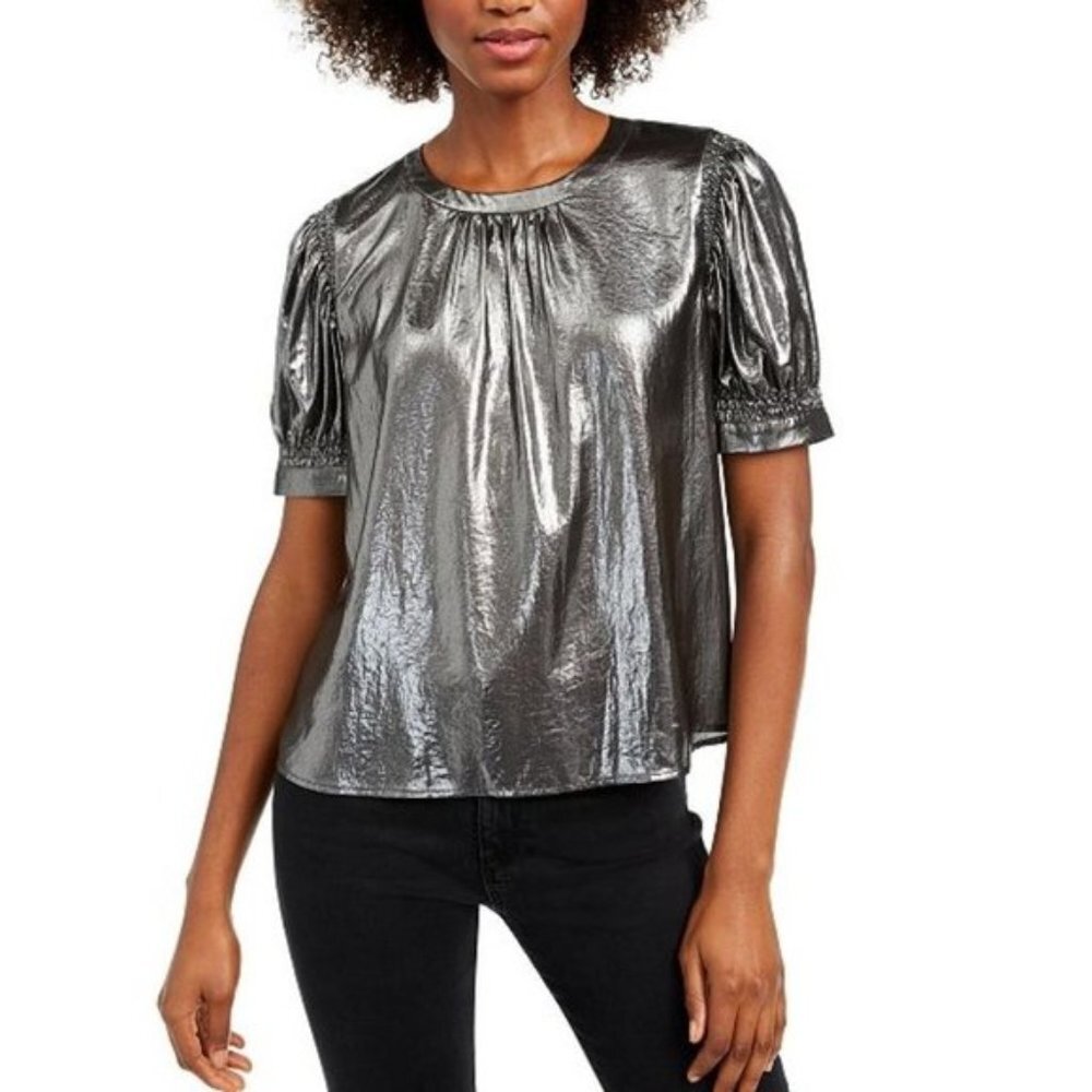 Current Air Shirred Blouse